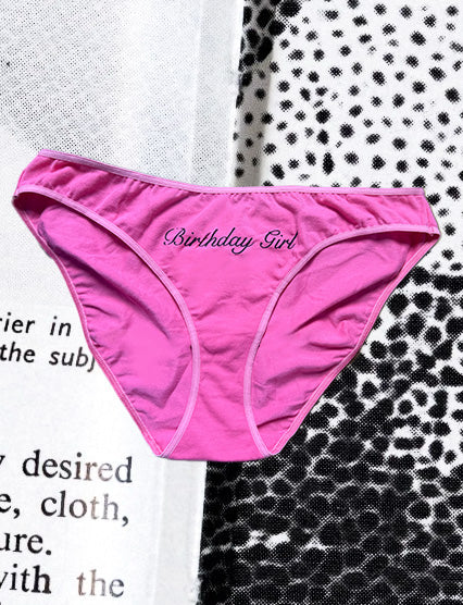 Birthday Girl Panty