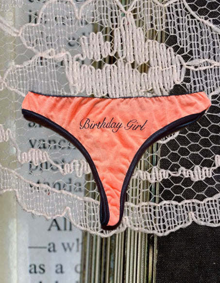Birthday Girl Panty